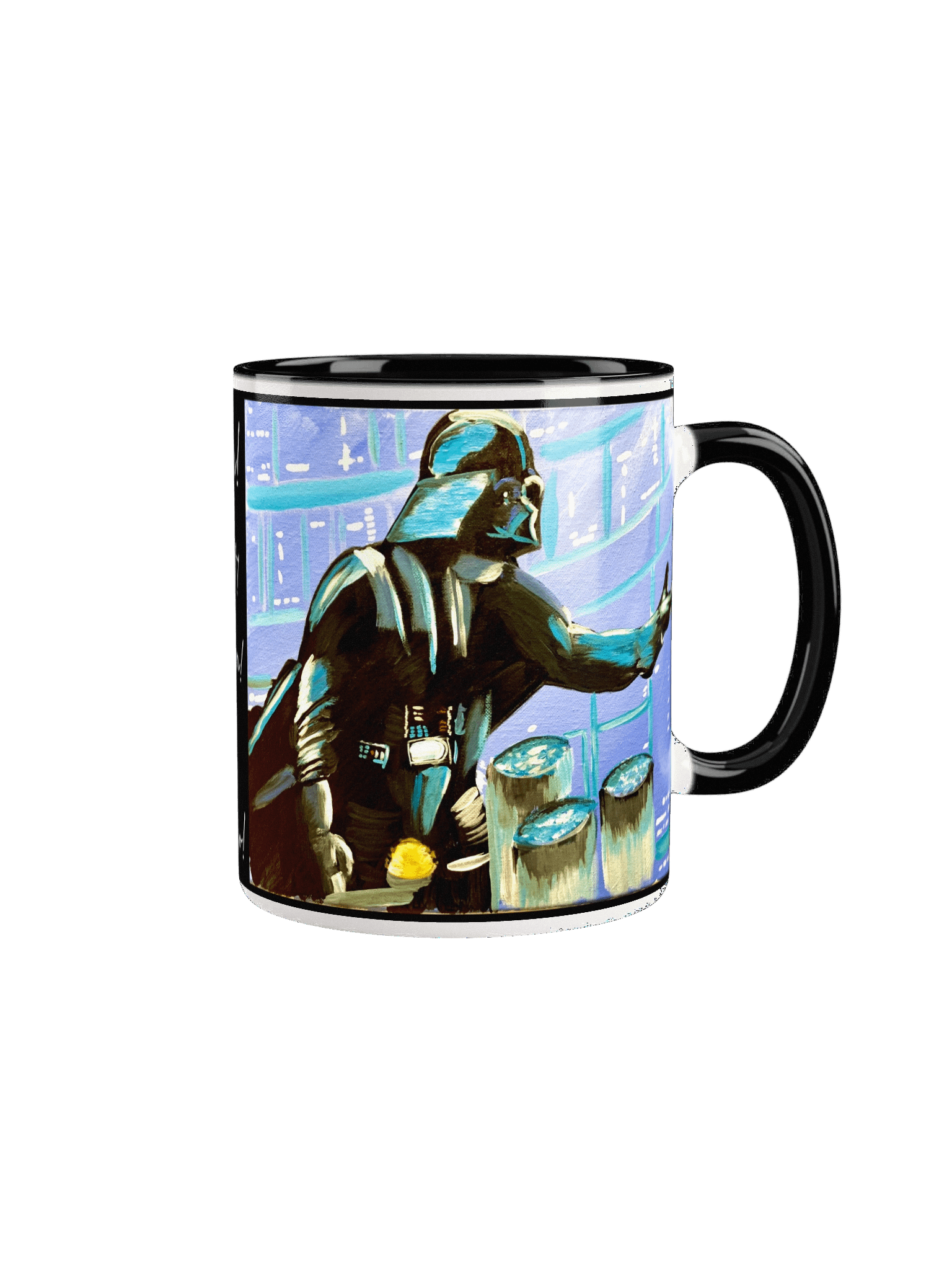 Funny Darth Vader Galactic Fatherhood Appreciation Ceramic Mug product image (6)
