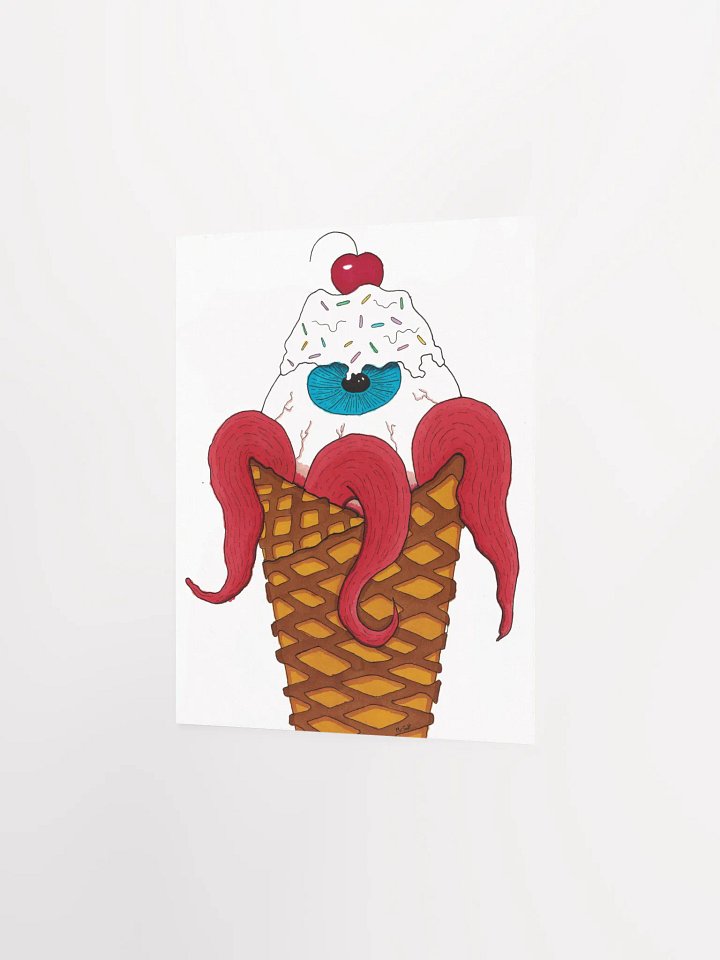 Art Print - Eyeball Ice Cream product image (4)