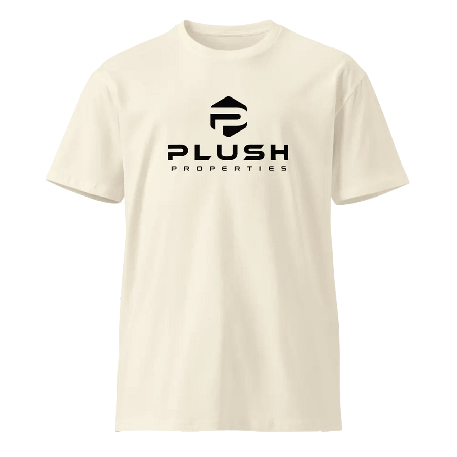 Plush Unisex Premium T-Shirt - White/Natural product image (1)
