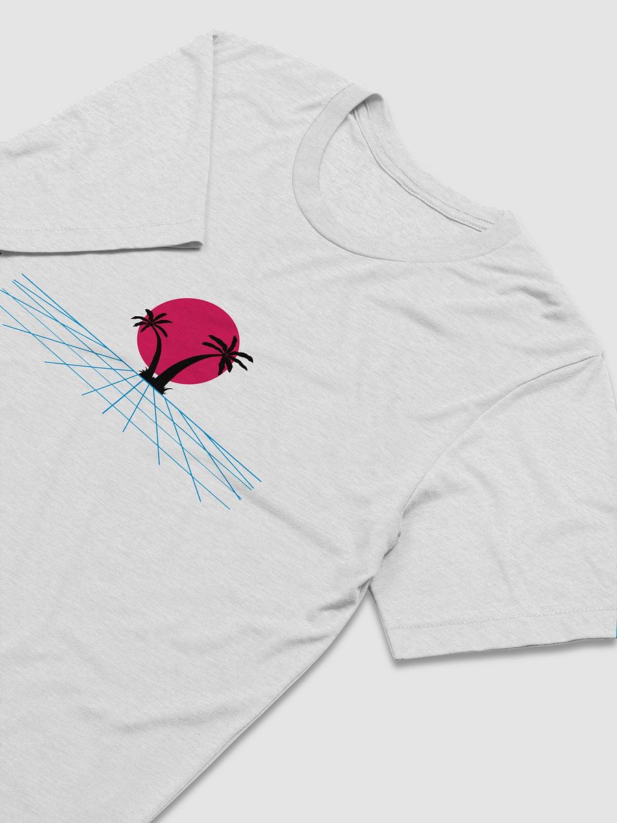 Retro-Futuristic Palm Tree Paradise T-Shirt product image (3)