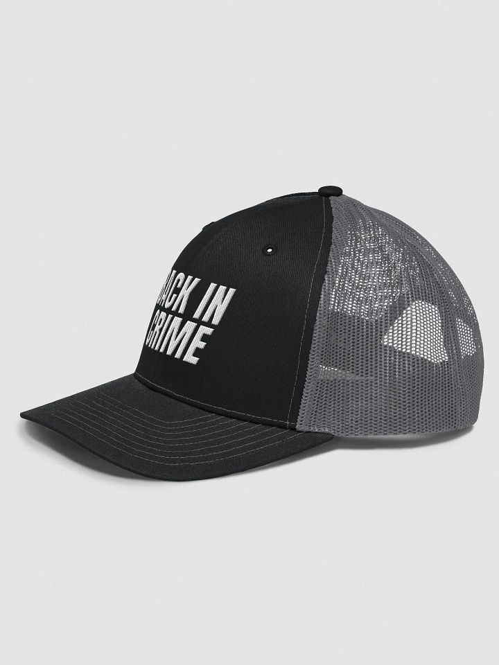 Back in Crime Trucker Hat product image (3)