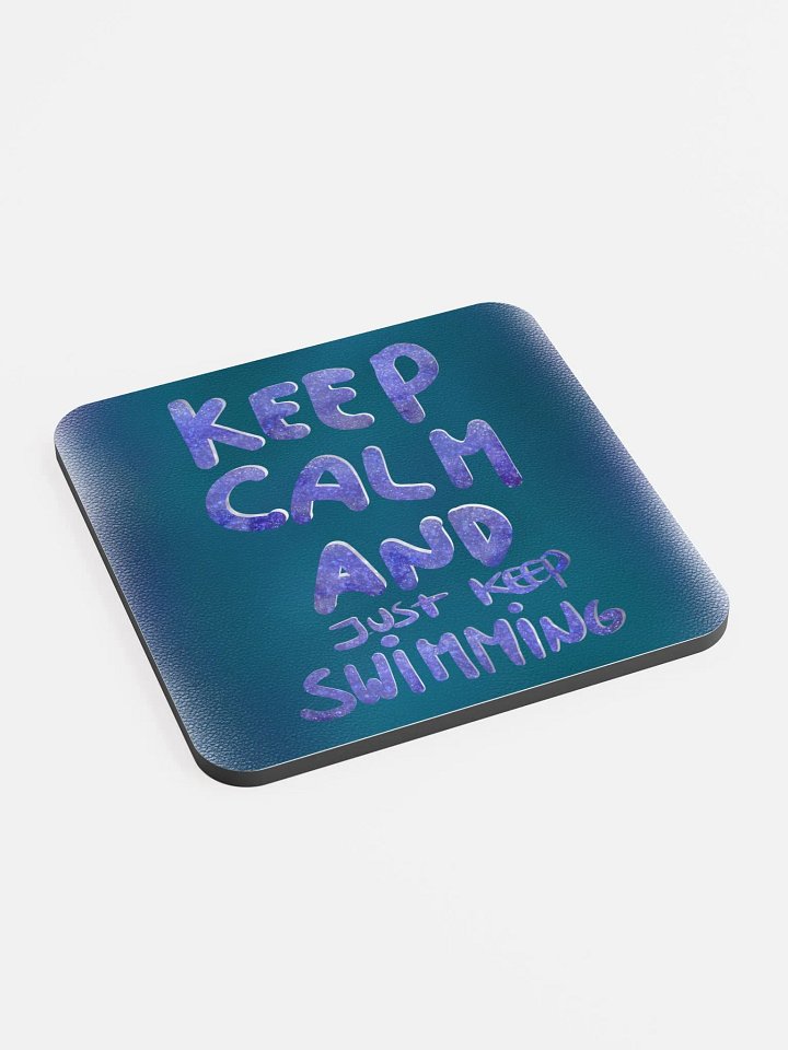 ~ Just Keep Swimming Coaster ~ product image (2)
