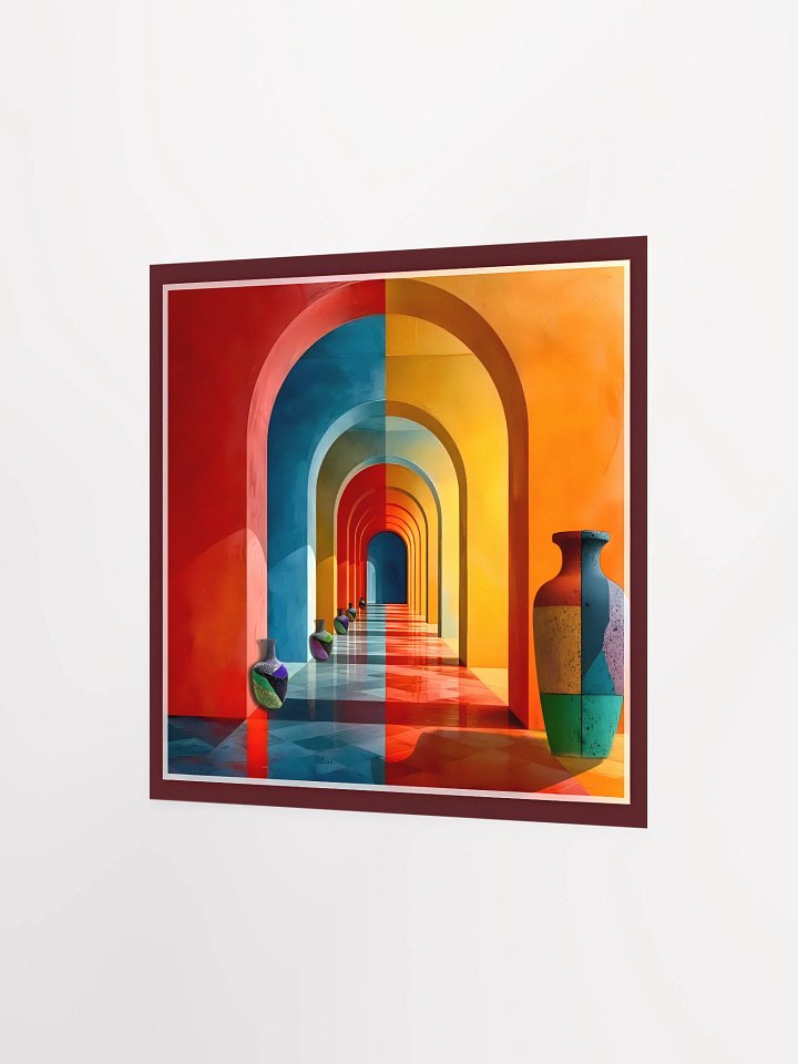 Vibrant Doorways Perspective Poster product image (6)