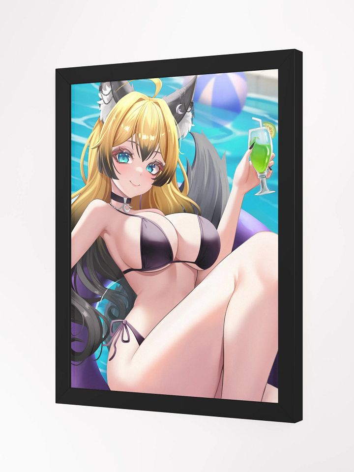Poolside Paradise Poster w/ Frame product image (7)