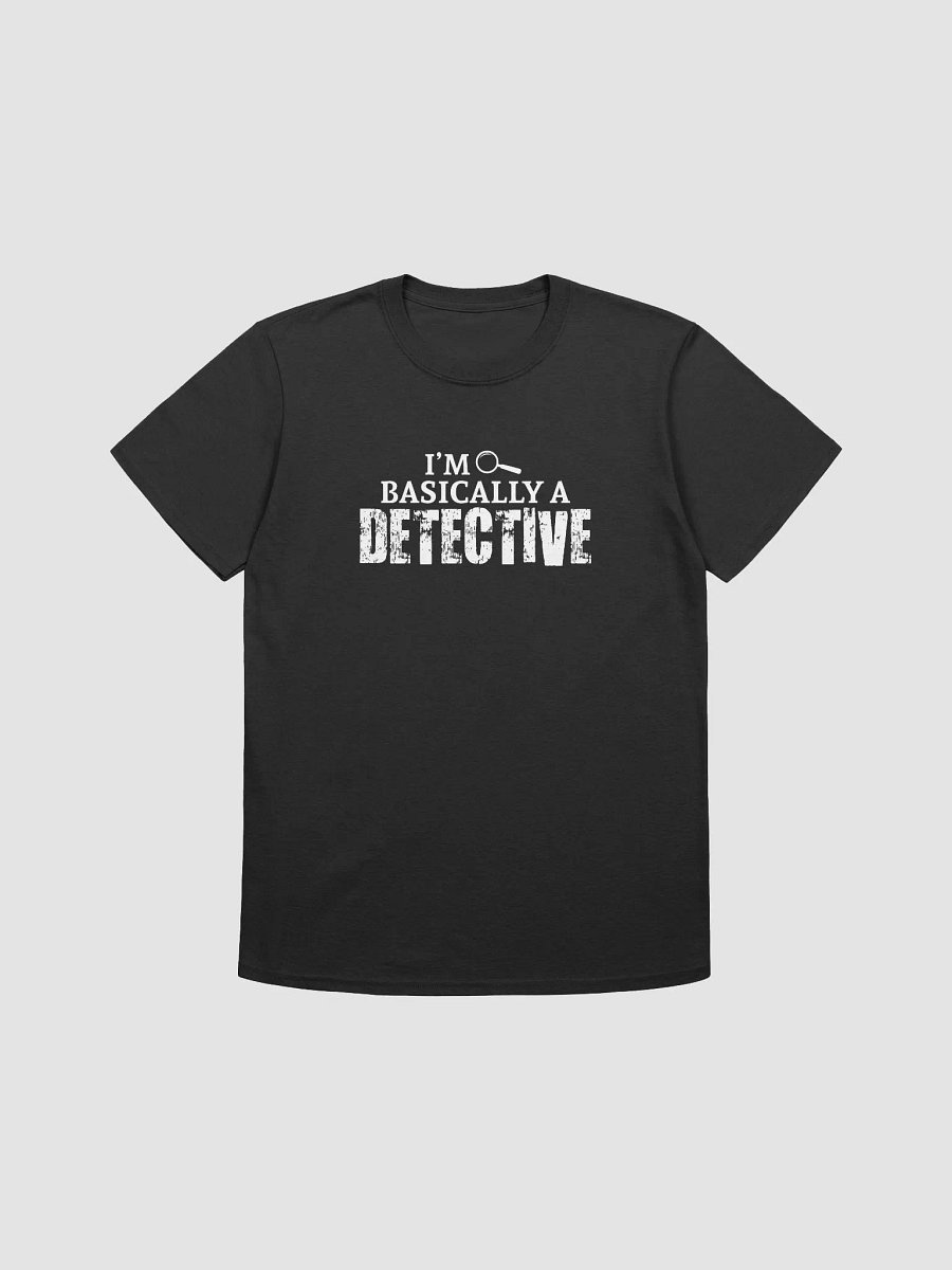 Mens Basically A Detective (Black) product image (1)