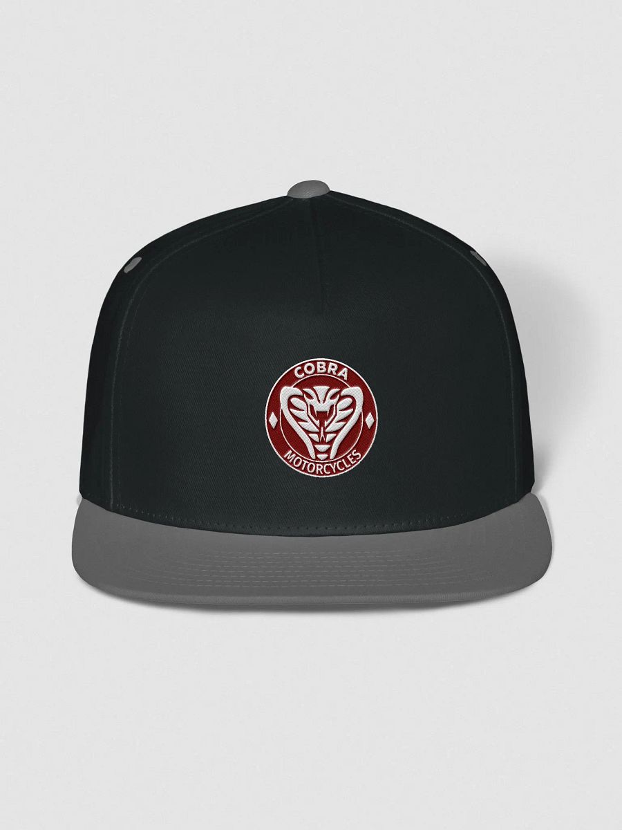 Cobra Motorcycles Cotton Twill Flat Bill Cap product image (1)