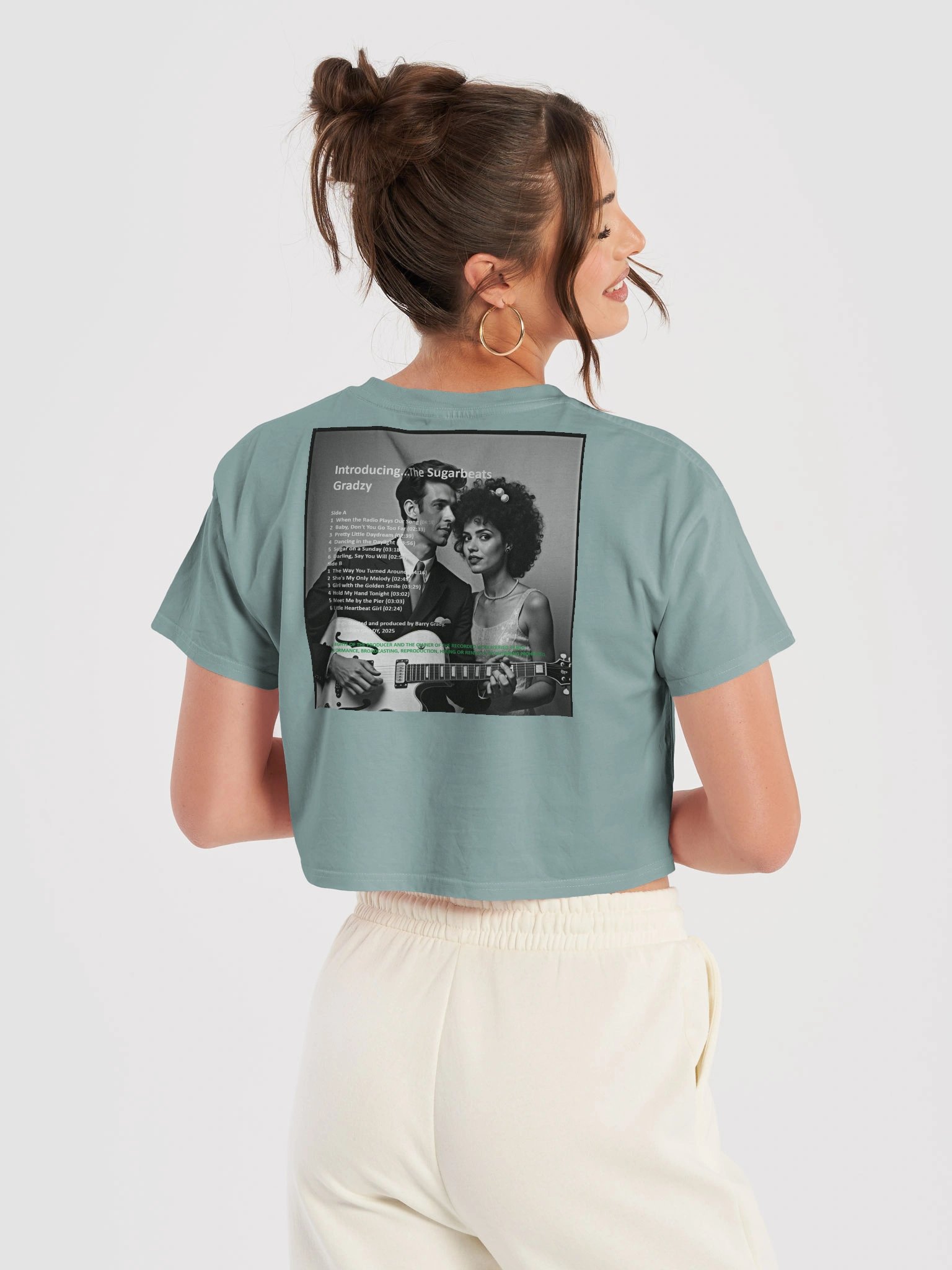 'The Sugarbeats' Women's Crop Top product image (6)