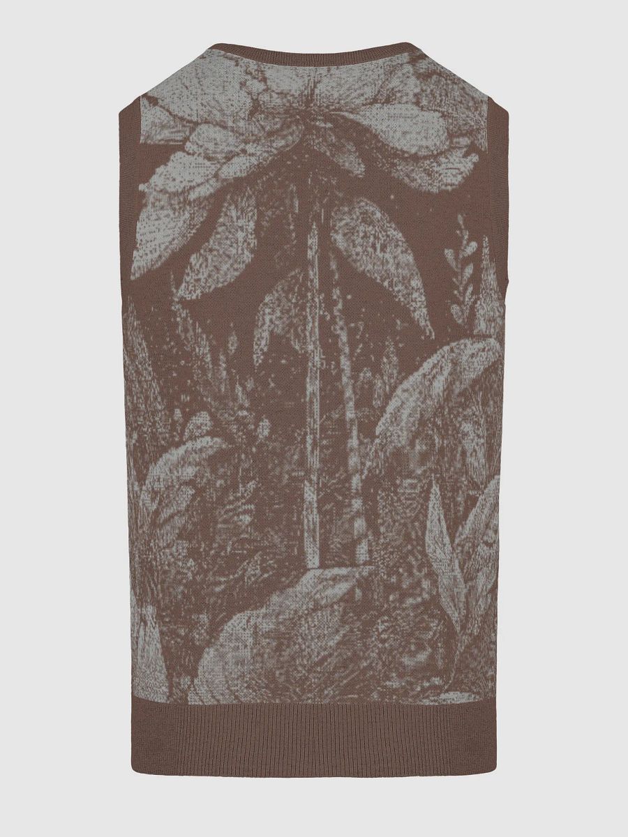 Noir Jungle III Knitted V-Neck Vest product image (19)