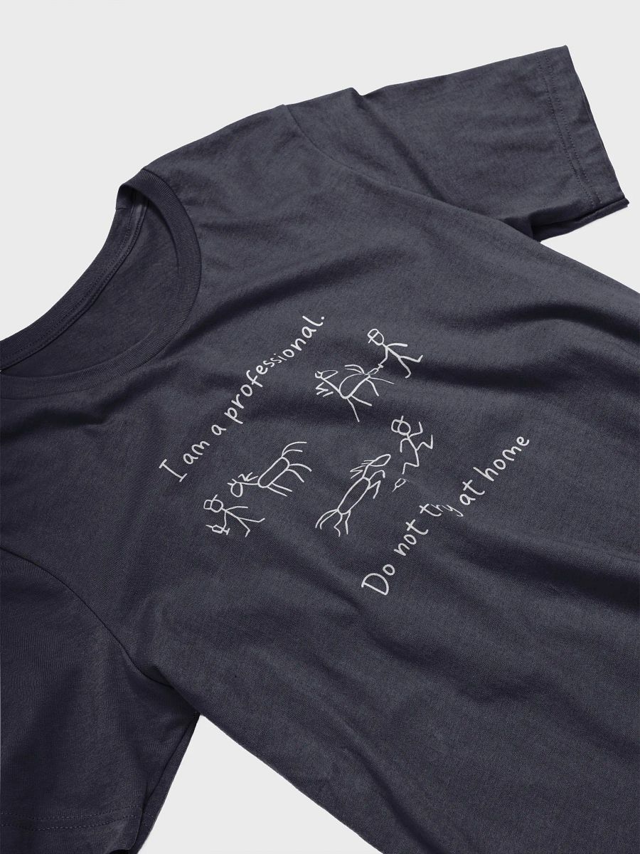 "Veterinary cartoon design" t-shirt (Dark background) product image (3)