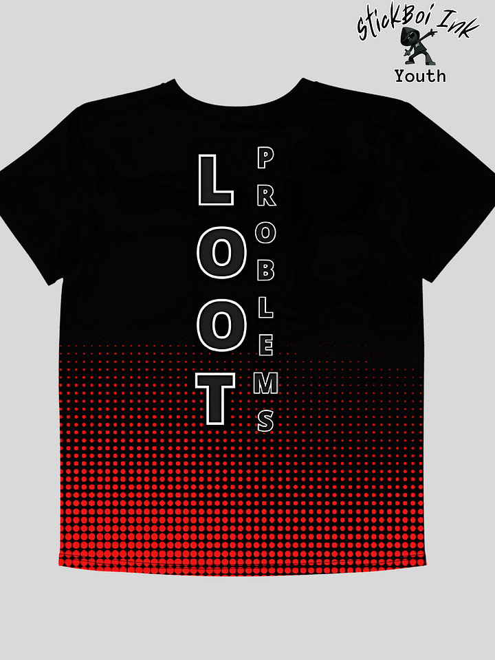 Youth Gamer tshirt – LOOT Problems by StickBoi Ink product image (2)