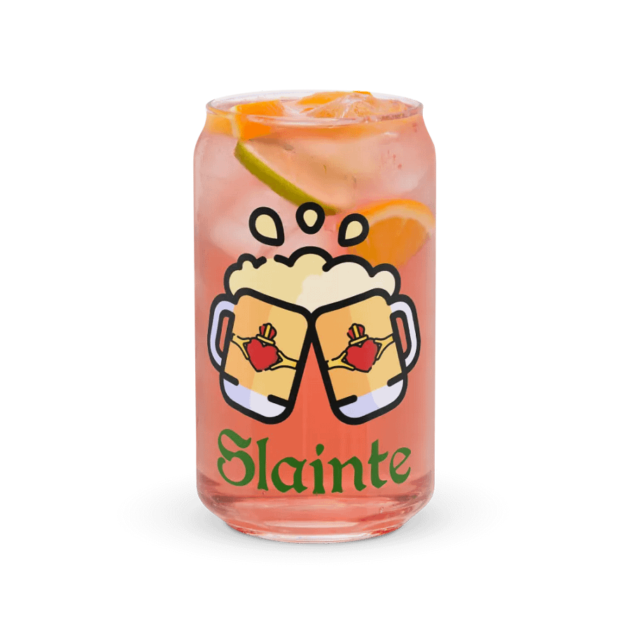 Sip in Style: Sláinte Soda Can Glass product image (5)