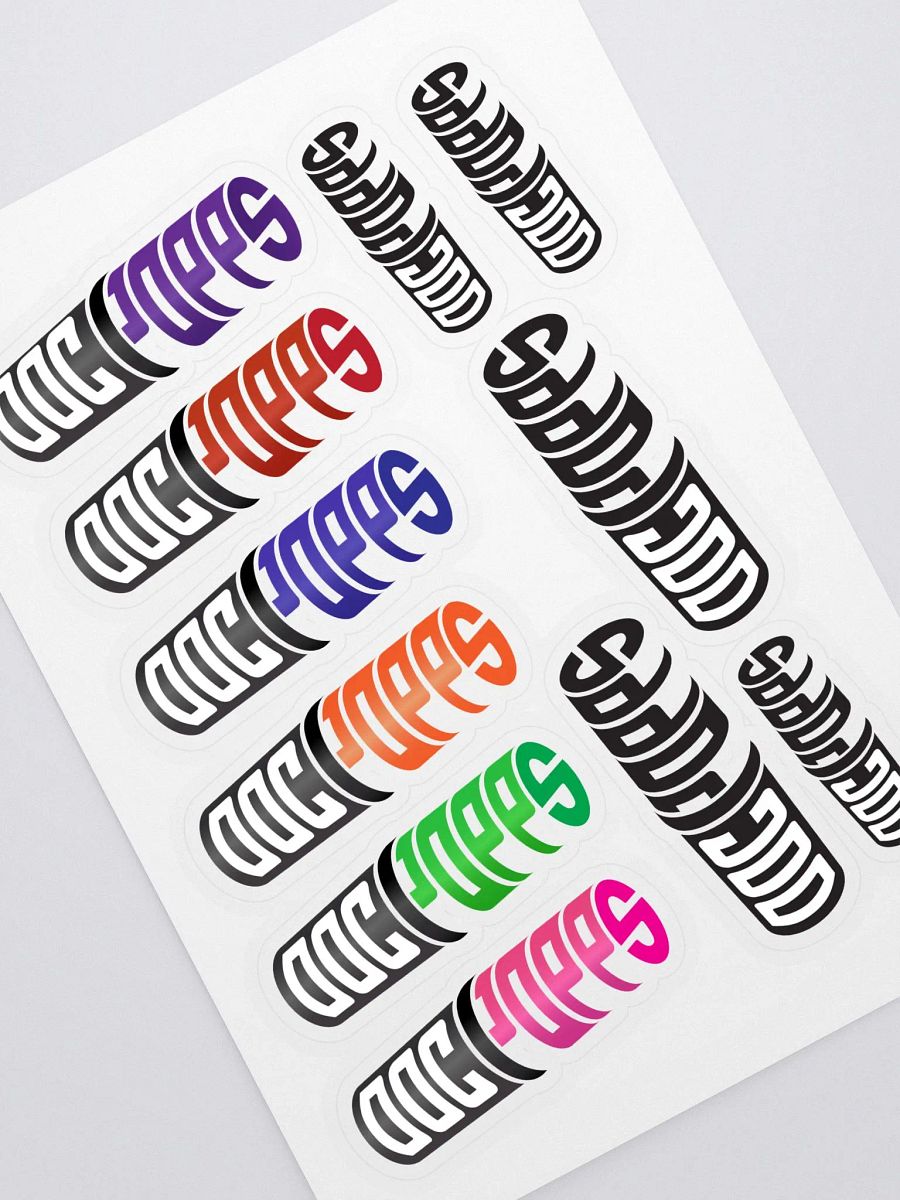 Doc Popp Sticker Sheet product image (1)