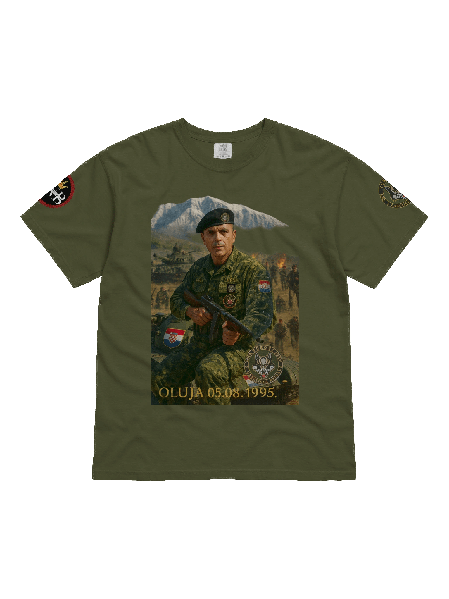 Vukovi 9. Gardijska Brigada T-Shirt product image (1)