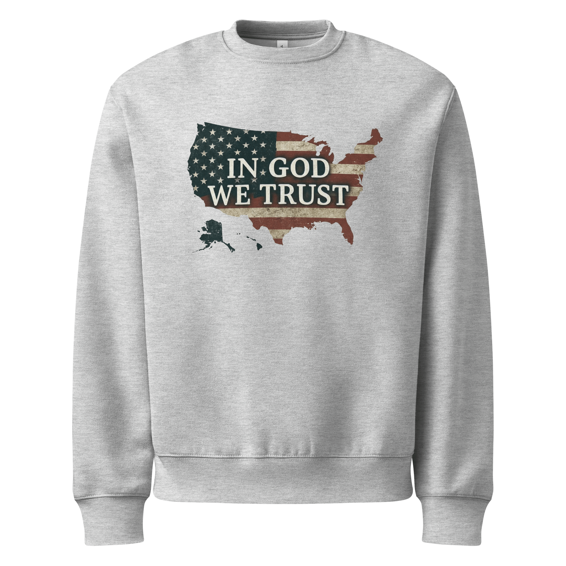 Patriotic Oversized USA Flag Sweatshirt product image (6)