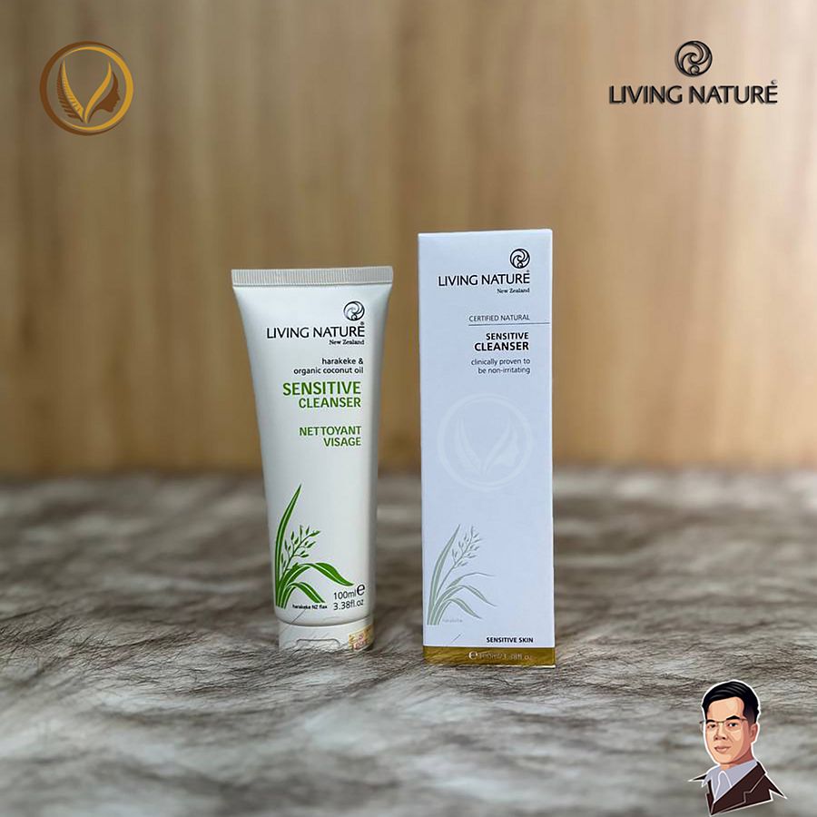 Sữa rửa mặt cho da nhạy cảm Living Nature Sensitive Cleanser 100ml product image (4)