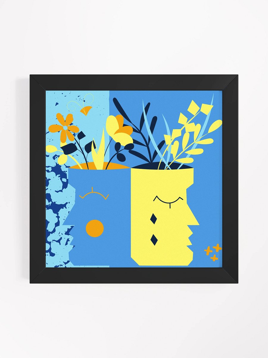Vibrant Vases Framed product image (2)