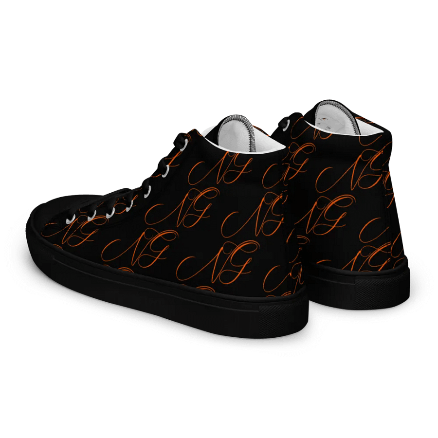 Ng text Men's High Tops product image (10)