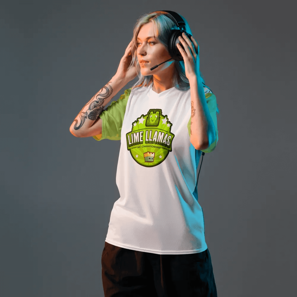 Lime Llamas Jersey product image (1)