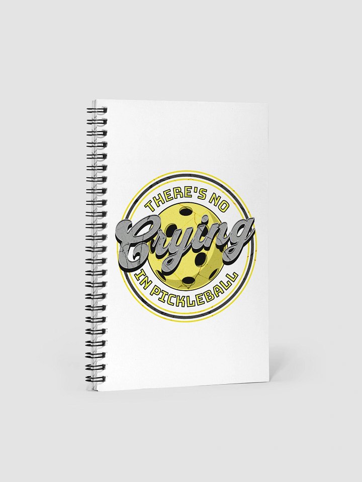 No Crying In Pickleball Spiral Notebook product image (2)
