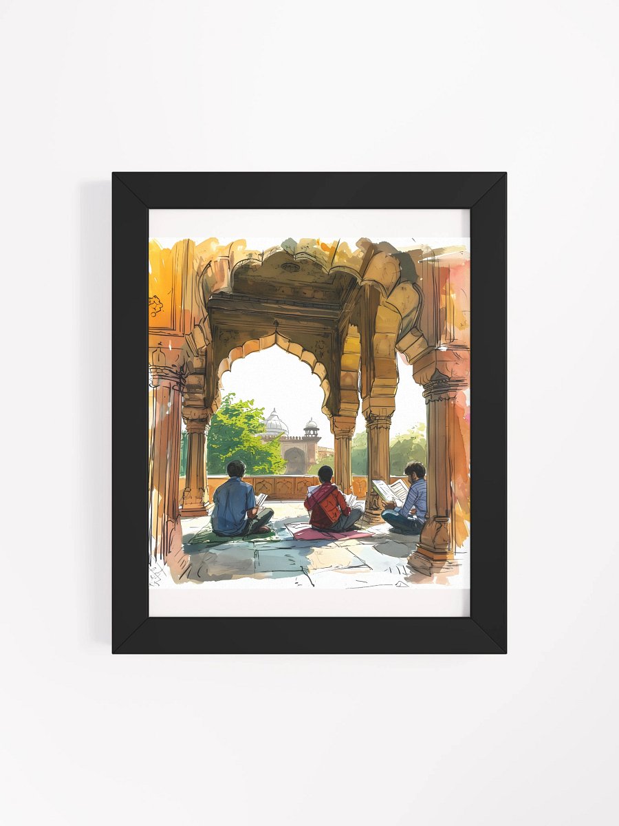 Vibrant Matte Wood-Framed Poster product image (24)