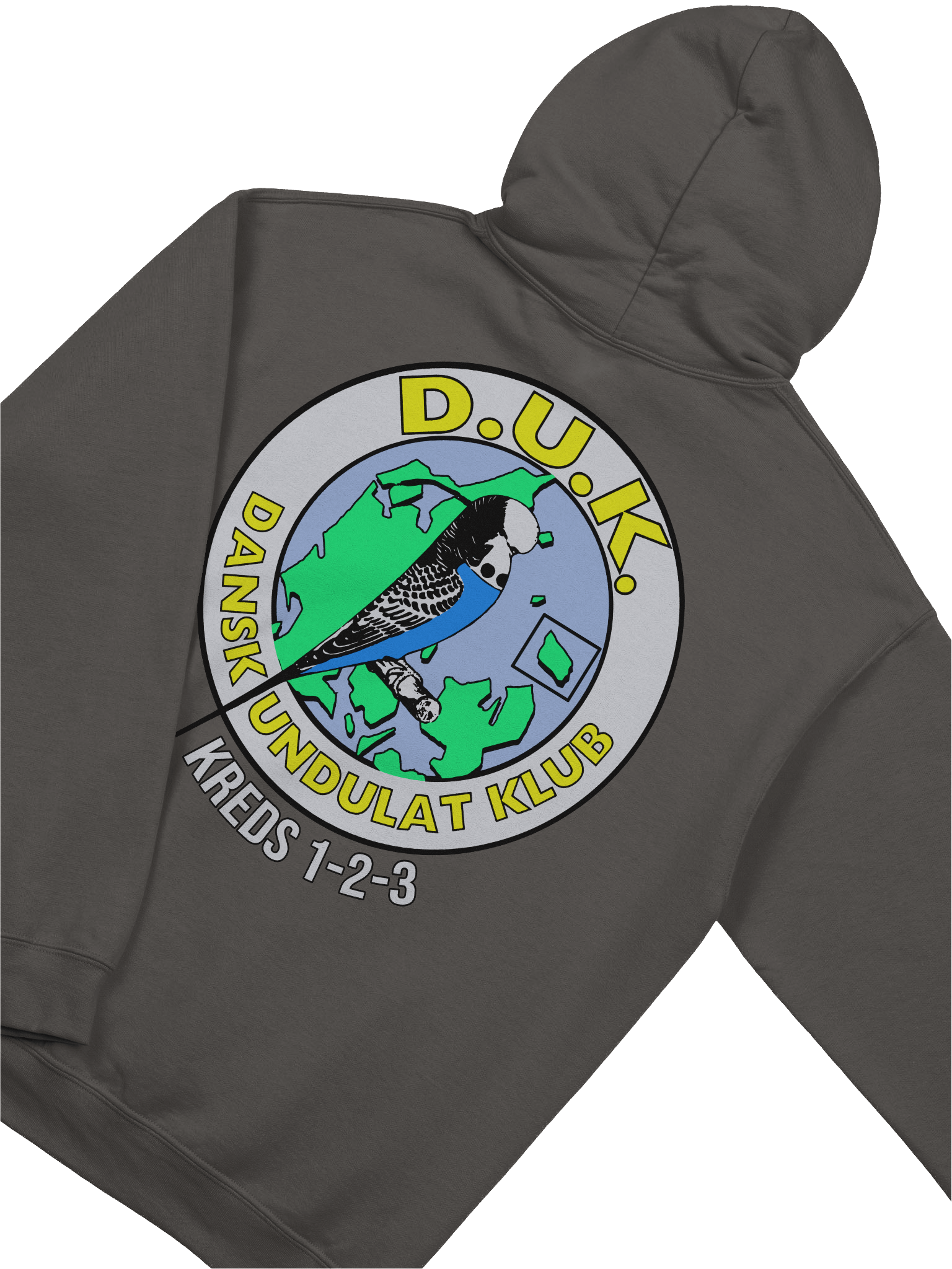 Dansk Undulat Klun Hoodie - Front and Back Print product image (4)