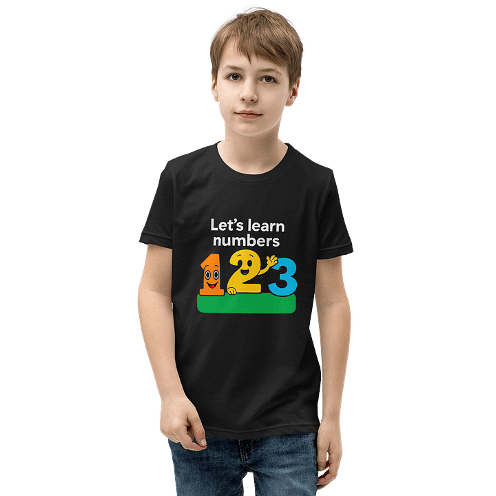 Numbers Fun Youth T-Shirt product image (1)