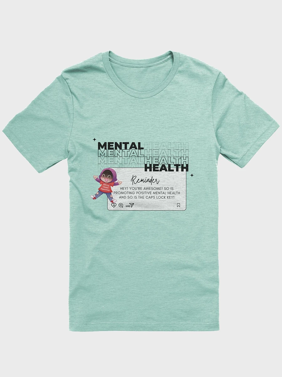 Mental Health Awareness Supersoft Canvas T-Shirt - Light product image (45)