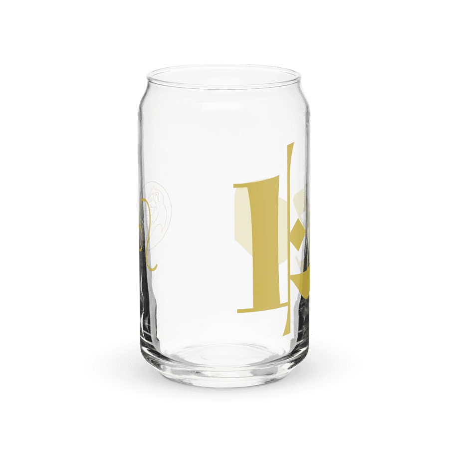 Leo Zodiac Can-Shaped Glass product image (8)