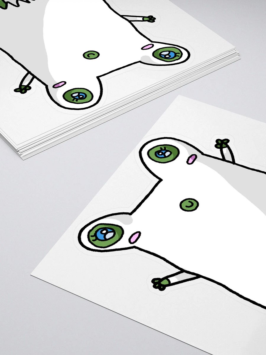 Ghost Frog Sticker by Grim Jr. product image (4)