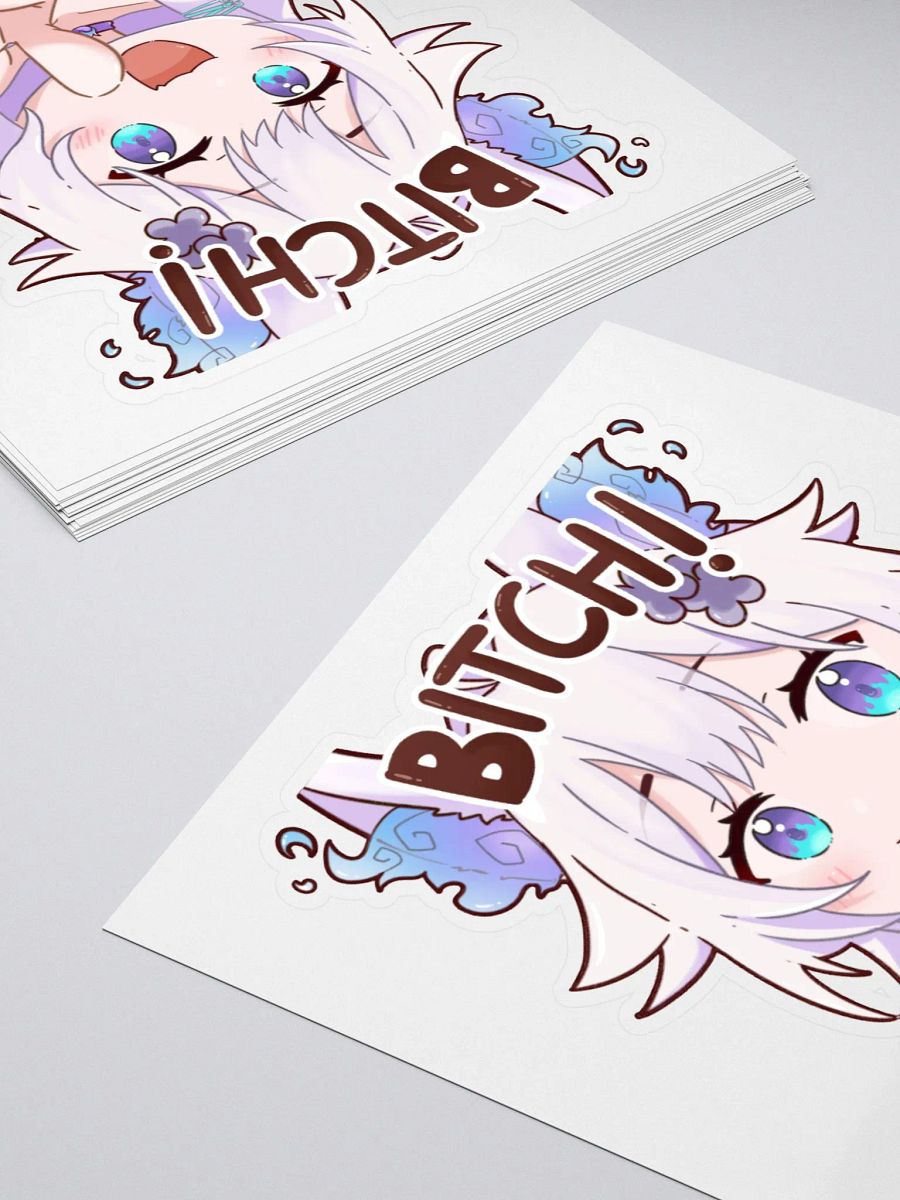 Sakiyosa B!tch Sticker product image (10)