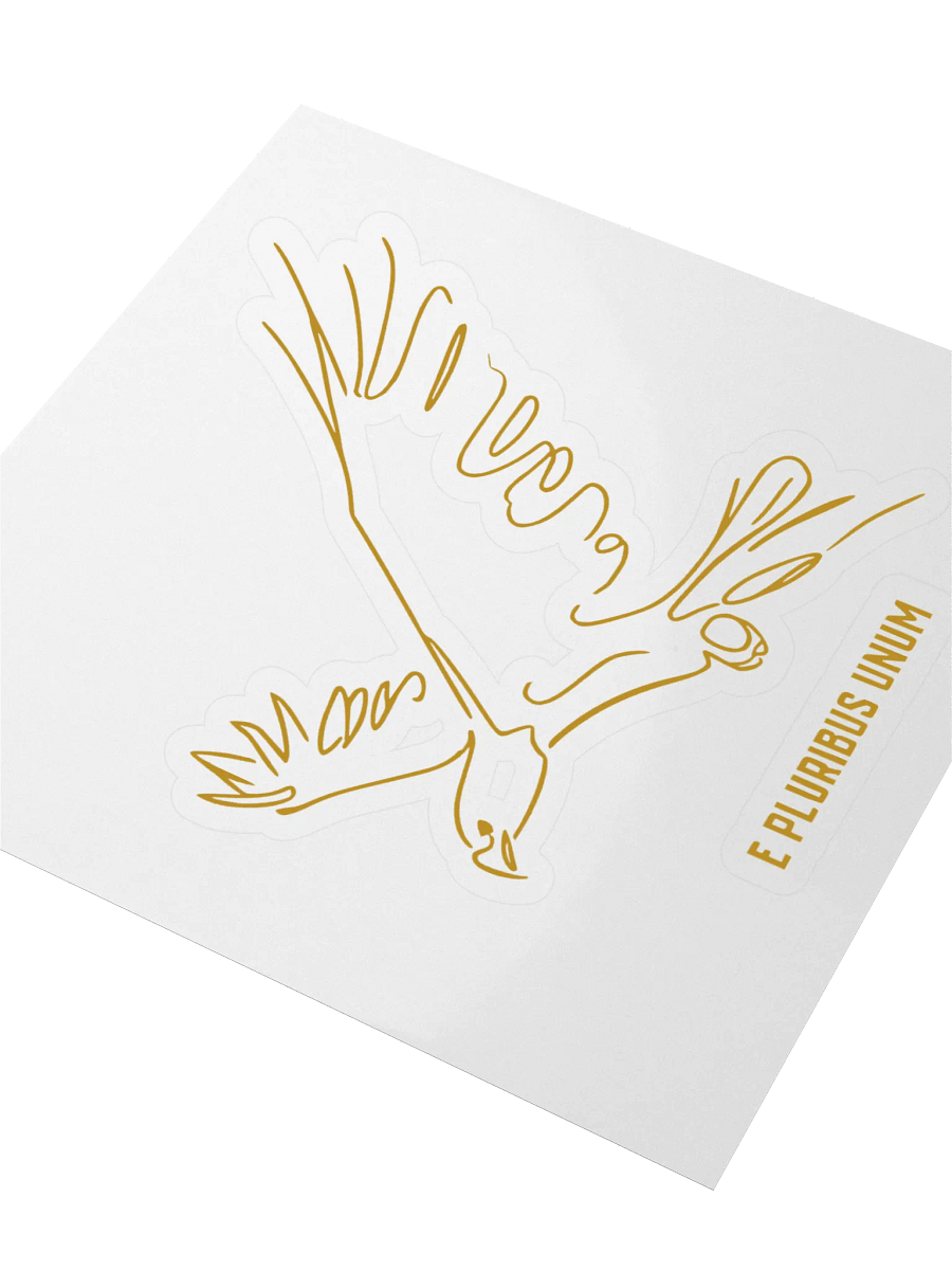 Eagle Kiss Cut Sticker product image (3)