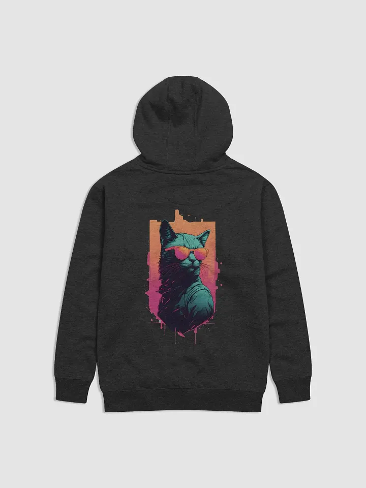 Confident Cat Coolness Premium Hoodie product image (23)