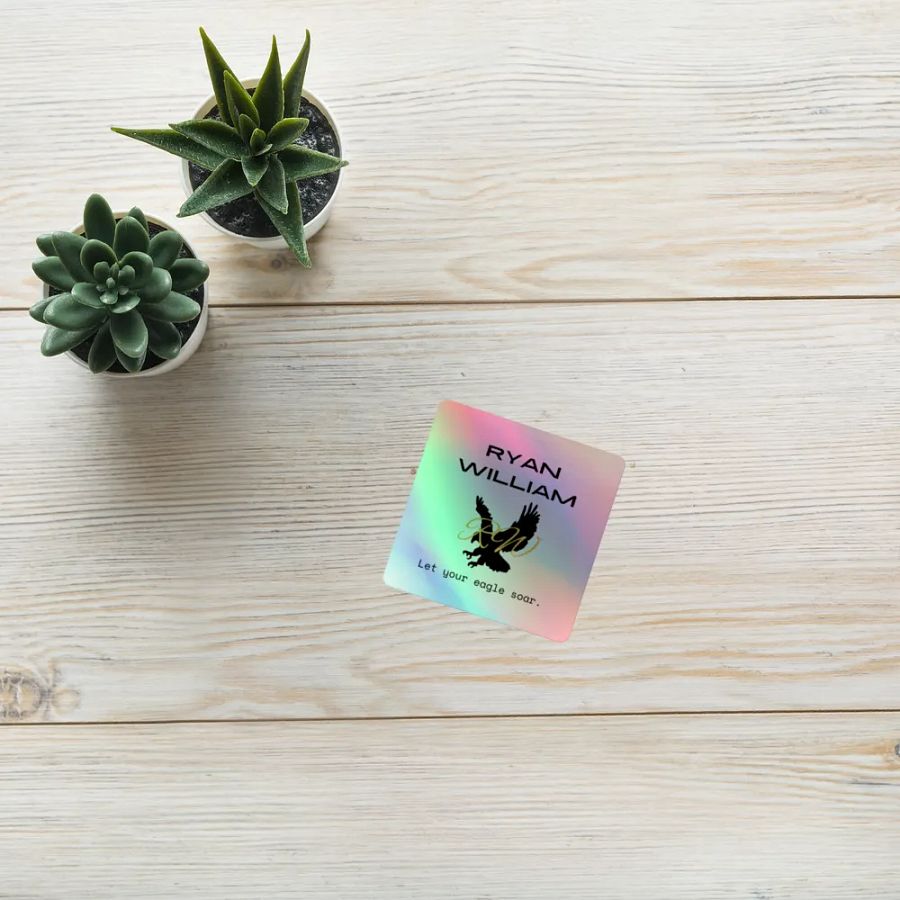RW LOGO Holographic Sticker product image (8)