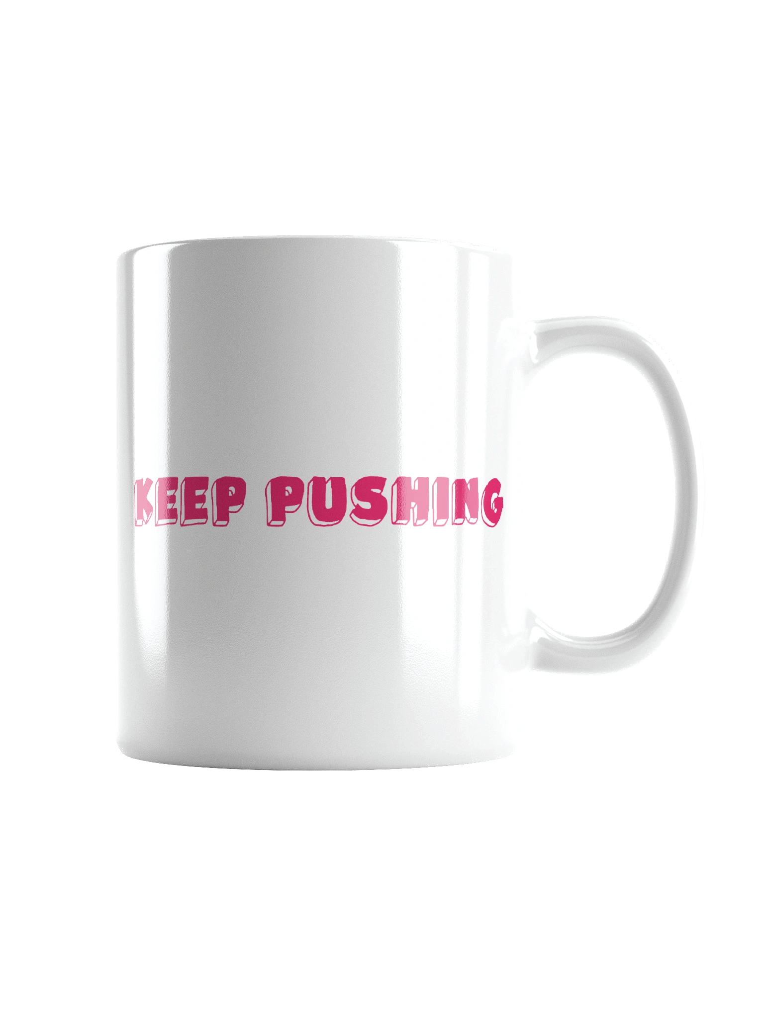 Keep Pushing Prism Mug product image (6)