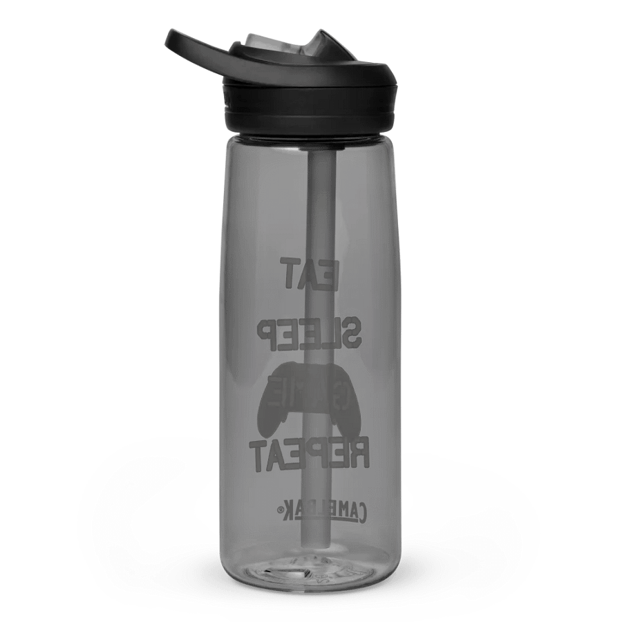 Eat Sleep Game Repeat Xbox Water Bottle product image (2)