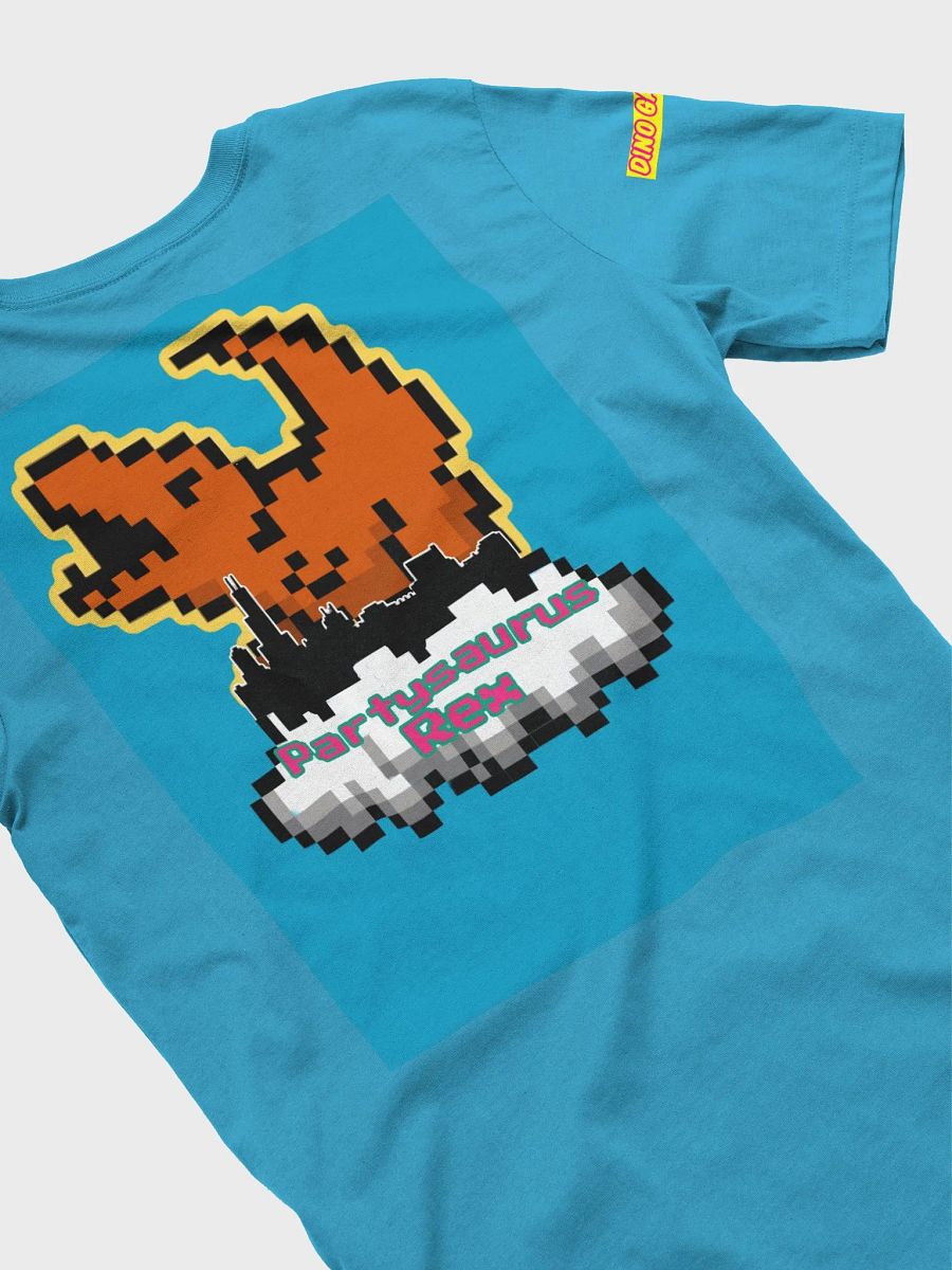 8 Bit Partysaurus Rex Tee Aqua product image (5)