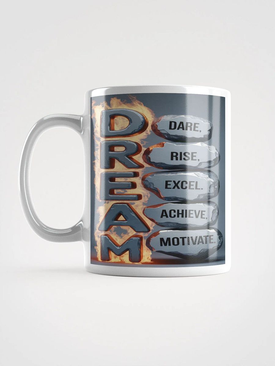 Fiery Dream #Motivational Glossy Mug - White product image (17)