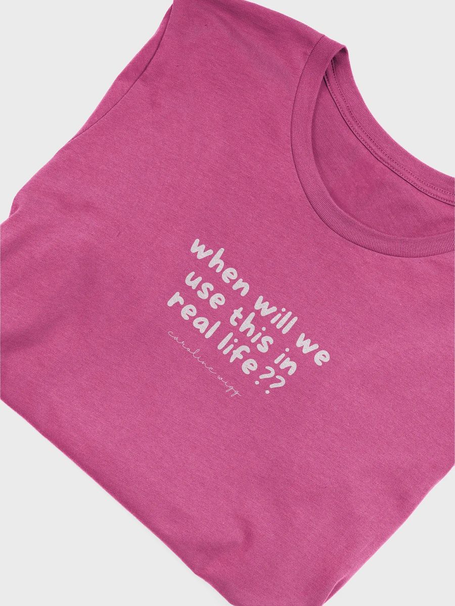 Real Life T Shirt - Dark Colours product image (5)