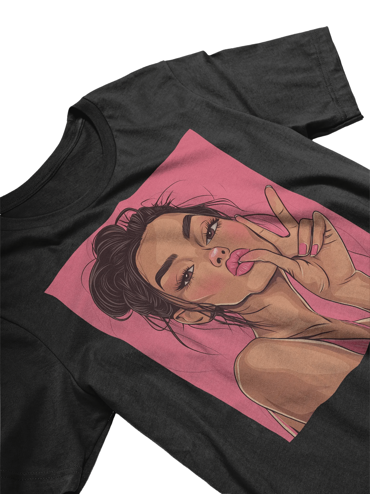 Glamorous woman vintage Peace Sign design T-Shirt product image (32)
