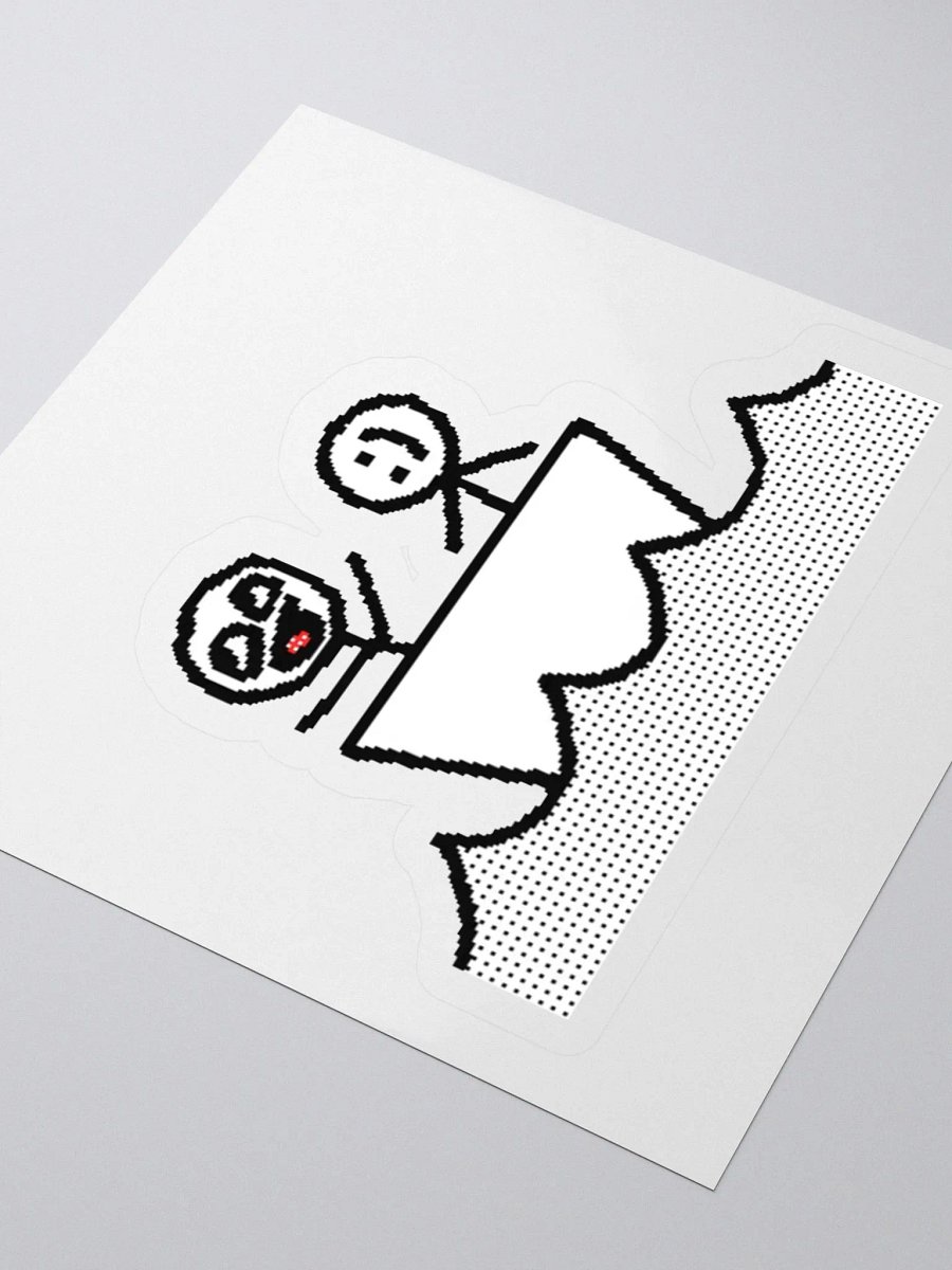 Nom Nom and Derp ON A BOAT! (STICKER) product image (11)