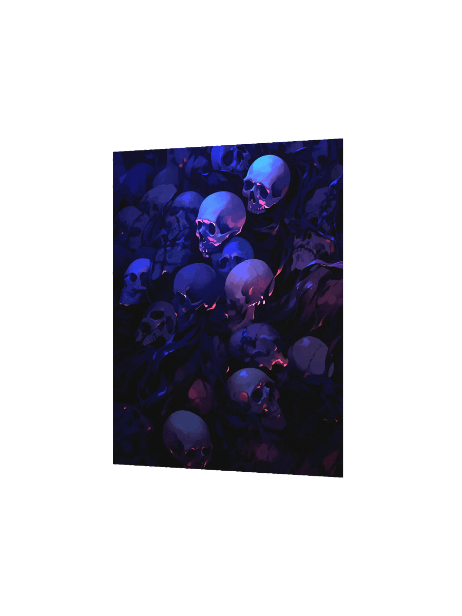 Ethereal Skull Pile Poster product image (10)