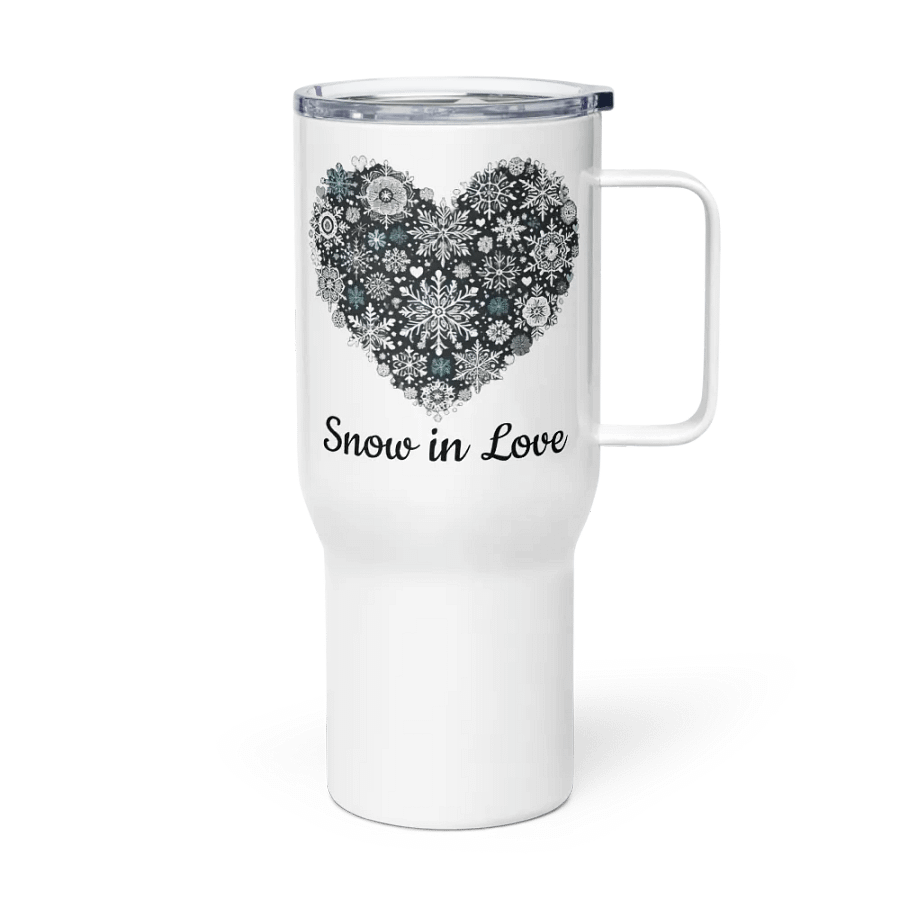 Snow in Love Travel Mug - Valentine's Day 2025 product image (4)