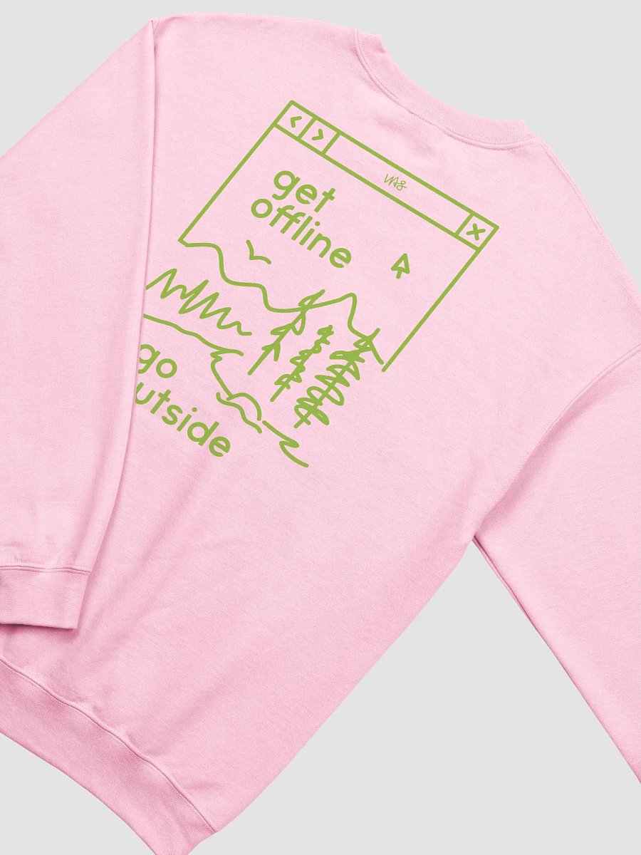 Get Offline, Go Outside (Gildan Classic Crewneck Sweatshirt) product image (1)