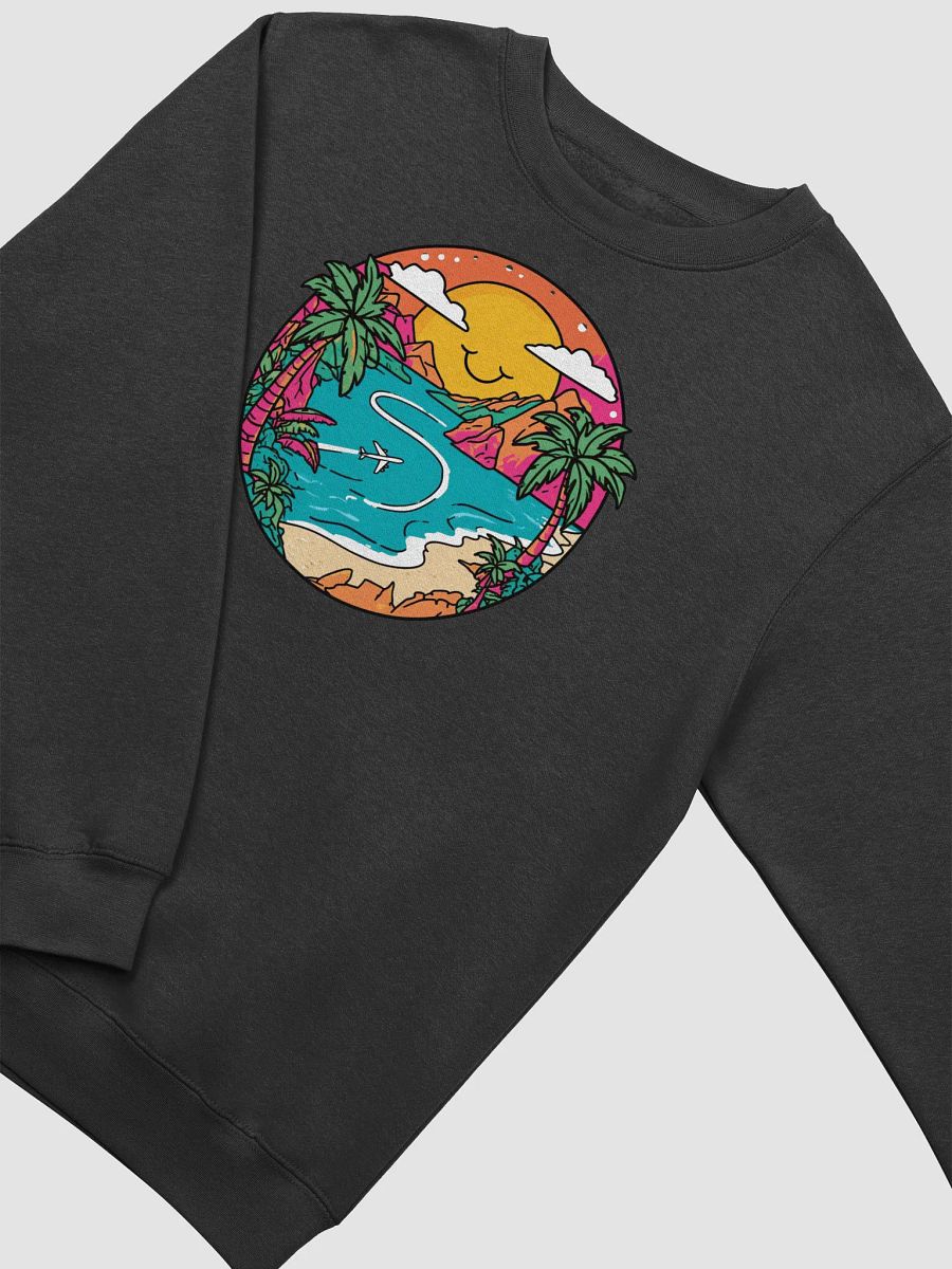 Lane Seven Premium Crewneck Sweatshirt | AI Design travel icon product image (3)