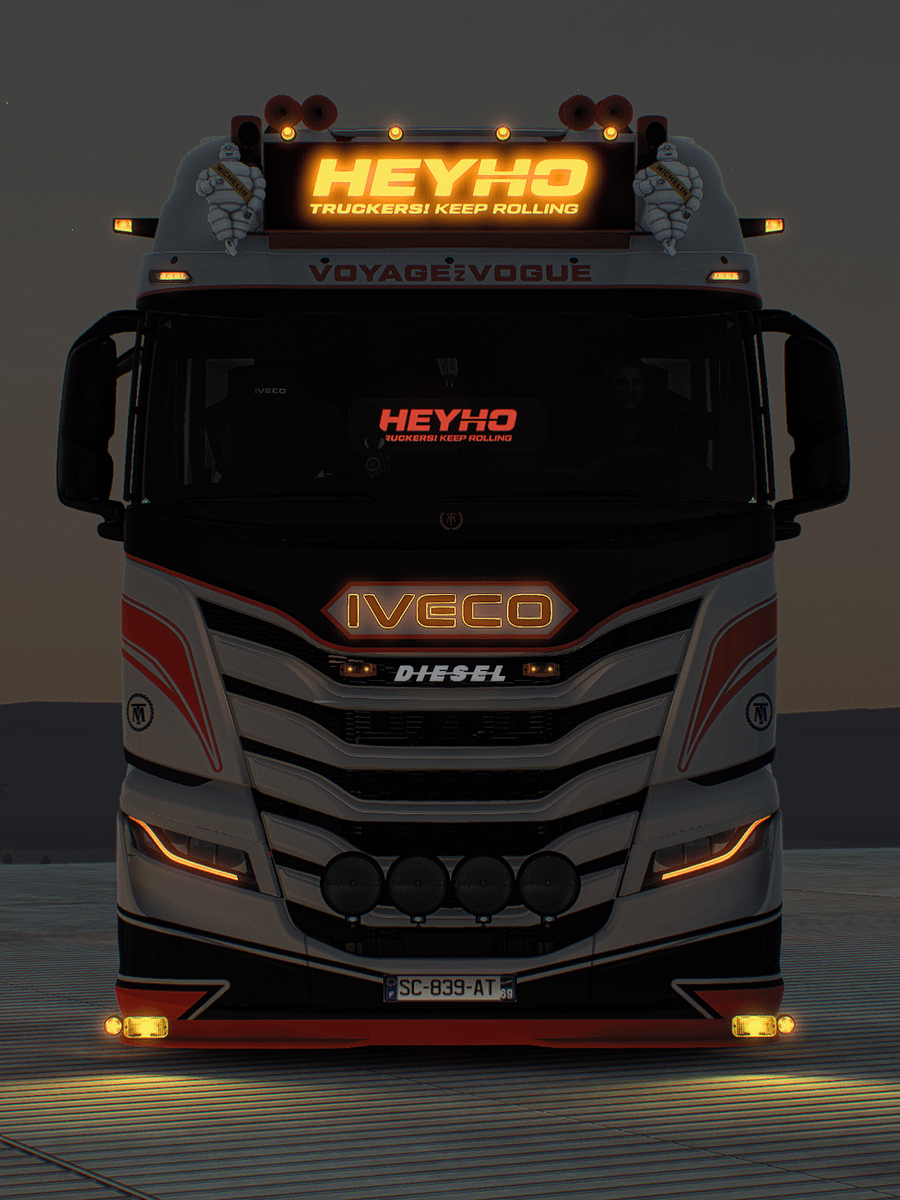 Iveco S Way Paintjob | Changeable Multi Color Skin | Compatible with Tuning Pack by MDT product image (1)
