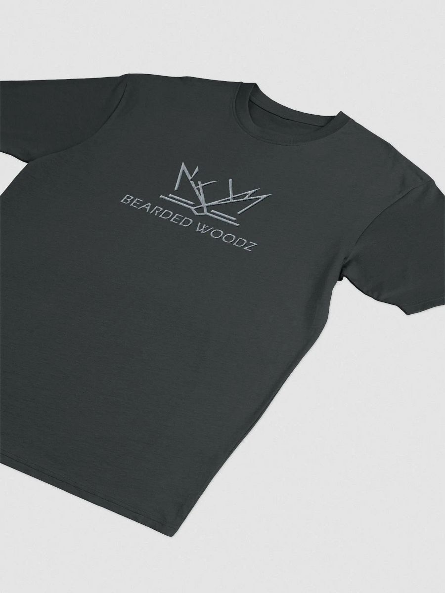 Men's Bearded Woodz T-Shirt (Grey Embroidery) product image (3)