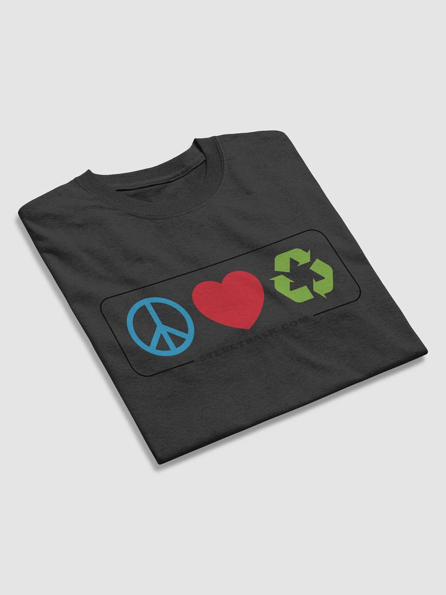 Peace, Love, Recycle T-Shirt product image (3)