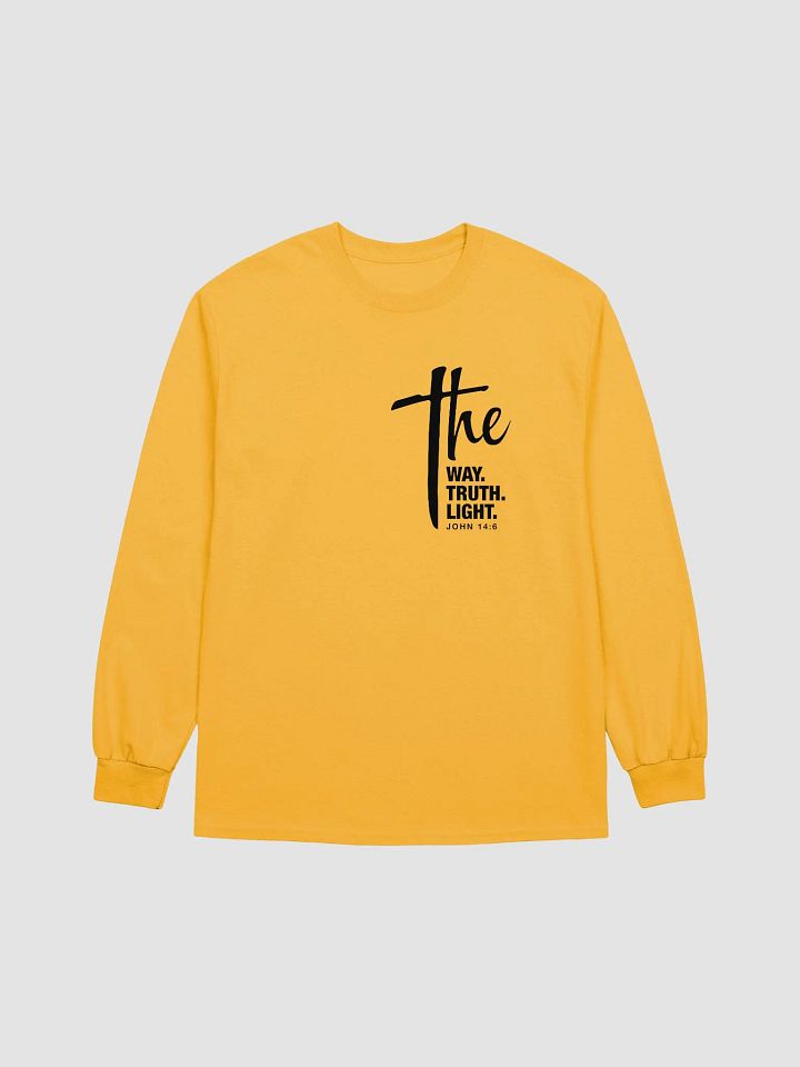 'The Way' Cotton Long Sleeve Tee product image (1)
