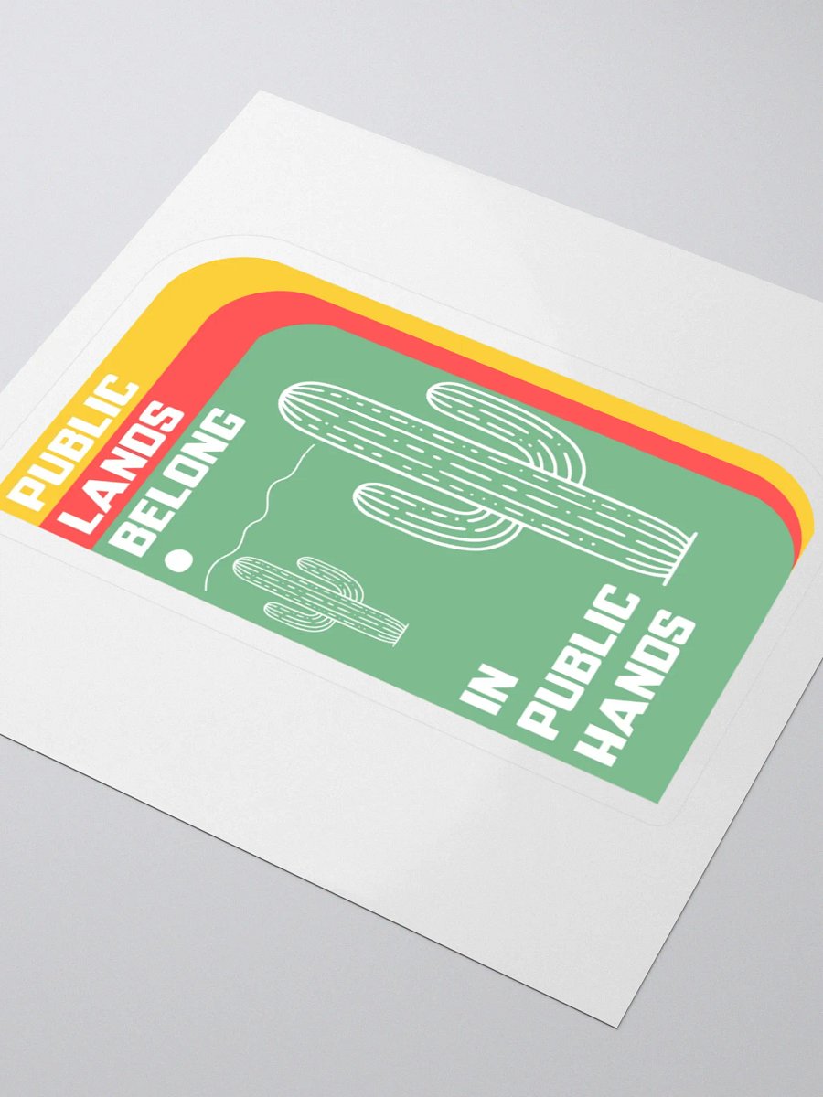 Public Lands Belong in Public Hands - Saguaro product image (3)