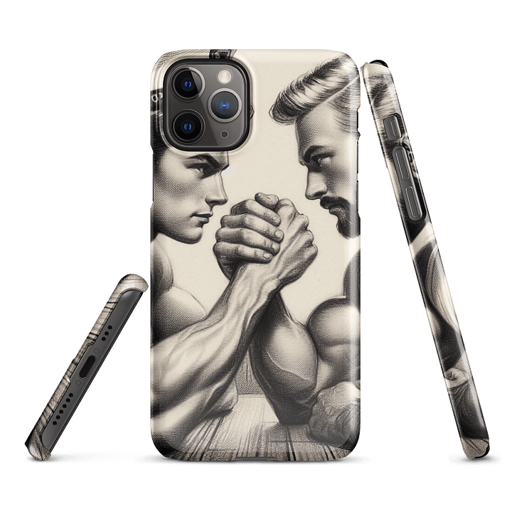 Up Close and Personal: Sailors – Tom of Finland Tribute Gay Pride Graphic iPhone Snap Case product image (1)
